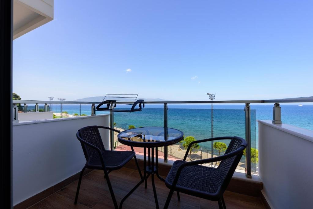 Sea view from balcony